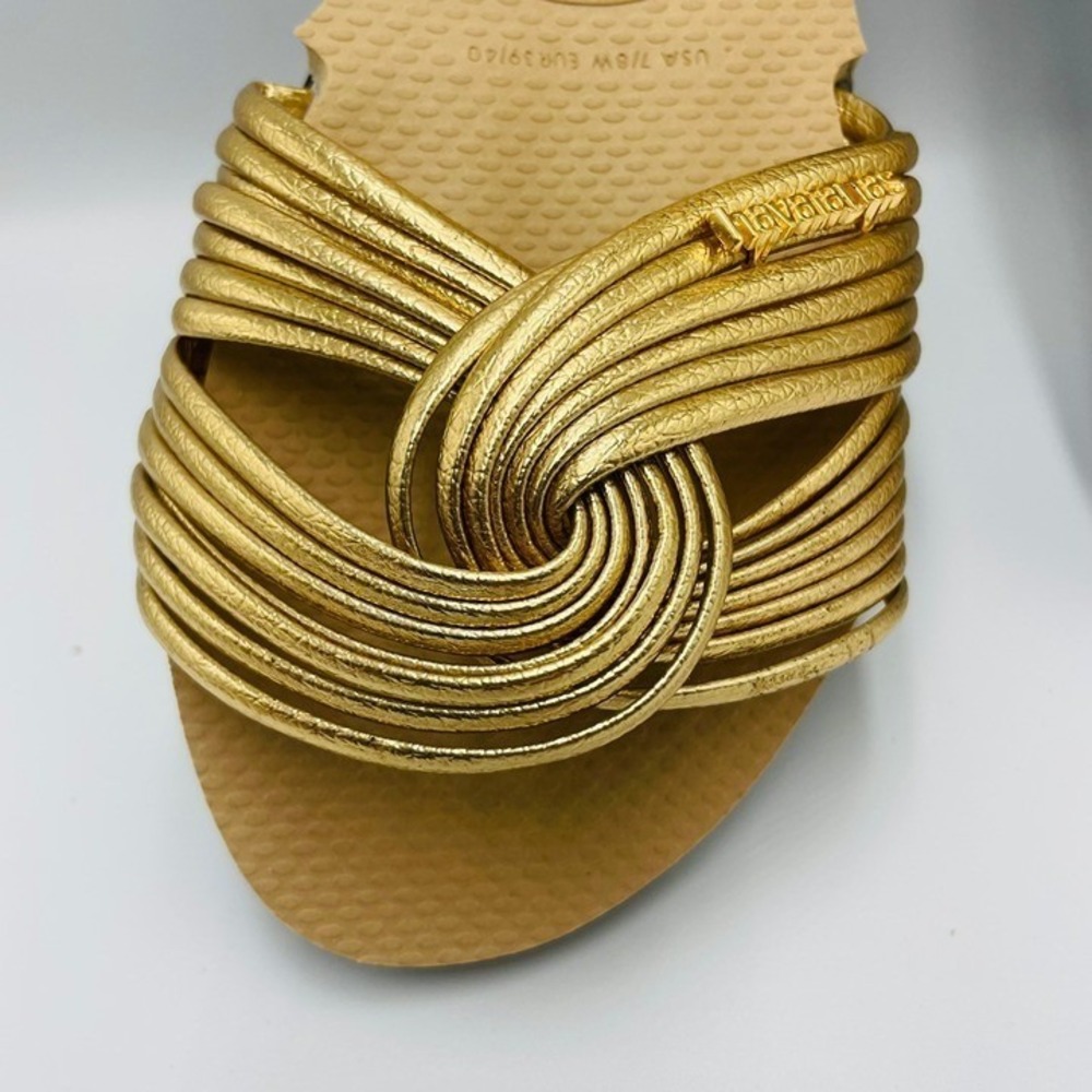 SNDL0001 W's 7/8 | Havaianas Gilded Knot sandals / fashion slides